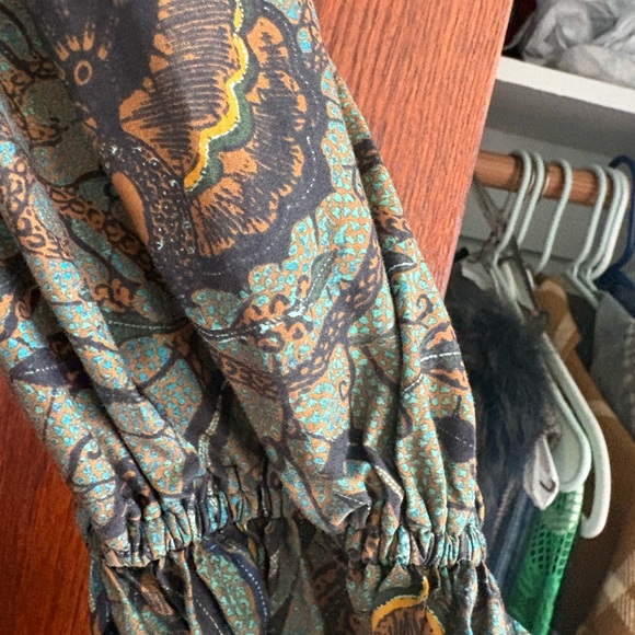 Ulla Johnson Multicolor Floral Long Sleeve Dress - Picture 10 of 14